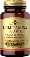 Фото - Аминокислоты SOLGAR L-Glutamine 500 mg 50 cap 