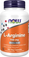 Фото - Аминокислоты Now L-Arginine 700 mg 180 cap 