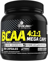 Фото - Аминокислоты Olimp BCAA 4-1-1 Mega Caps 300 cap 