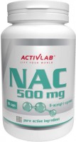 Фото - Аминокислоты Activlab NAC 500 mg 90 cap 