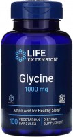 Фото - Аминокислоты Life Extension Glycine 1000 mg 100 cap 