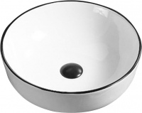 Фото - Умывальник Imprese Black Edge i11094 415 мм