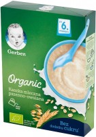 Фото - Детское питание Gerber Organic Milk Porridge 6 240 