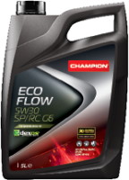 Фото - Моторное масло CHAMPION Eco Flow 5W-30 SP/RC G6 5 л