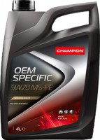 Фото - Моторное масло CHAMPION OEM Specific 5W-20 MS-FE 4 л