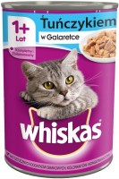 Фото - Корм для кошек Whiskas 1+ Can with Tuna in Jelly 400 g 