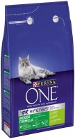 Фото - Корм для кошек Purina ONE Indoor Turkey/Cereals  3 kg