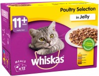 Фото - Корм для кошек Whiskas 11+ Poultry Selection in Jelly 12 pcs 