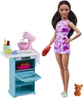 Фото - Кукла Barbie Doll and Kitchen Playset HCD44 