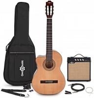 Фото - Гитара Gear4music Deluxe Left Handed Electro Classical Guitar Amp Pack 