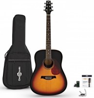 Фото - Гитара Gear4music Deluxe Dreadnought Acoustic Guitar Pack Mahogany 