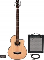 Фото - Гитара Gear4music Roundback Electro Acoustic 5 String Bass Guitar 35W Amp Pack 