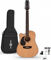 Фото - Гитара Gear4music Dreadnought Left-Handed 12-String Acoustic Guitar Pack 