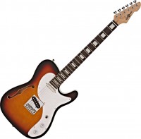 Фото - Гитара Gear4music Knoxville Semi-Hollow Electric Guitar 