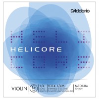 Фото - Струны DAddario Helicore Single G Violin 1/4 Medium 