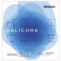 Фото - Струны DAddario Helicore Single E Violin 3/4 Medium 