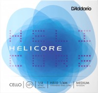Фото - Струны DAddario Helicore Cello 1/4 Medium 
