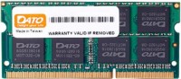 Фото - Оперативная память Dato DDR3 SO-DIMM 1x8Gb DT8G3DSDLD16