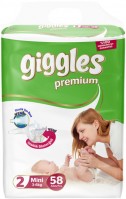 Фото - Подгузники Giggles Premium 2 / 58 pcs 