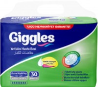 Фото - Подгузники Giggles Adult Diapers XL / 30 pcs 