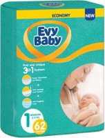 Фото - Подгузники Evy Baby Diapers 1 / 62 pcs 
