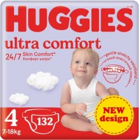 Фото - Подгузники Huggies Ultra Comfort 4 / 132 pcs 