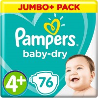 Фото - Подгузники Pampers Active Baby-Dry 4 Plus / 76 pcs 