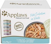 Фото - Корм для кошек Applaws Fish Selection in Broth Tuna/Mackerel 12 pcs 