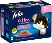 Фото - Корм для кошек Felix Kitten Mixed Selection In Jelly 12 pcs 