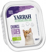 Фото - Корм для кошек Yarrah Organic Chunks with Chicken and Turkey 100 g 