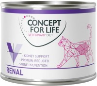 Фото - Корм для кошек Concept for Life Veterinary Diet Cat Canned Renal 6 pcs 