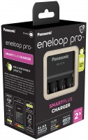 Фото - Зарядка аккумуляторных батареек Panasonic Eneloop BQ-CC55 + Eneloop 4xAA 2500 mAh 