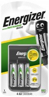 Фото - Зарядка аккумуляторных батареек Energizer Base Charger CHVC4 + 4xAA 1300 mAh 