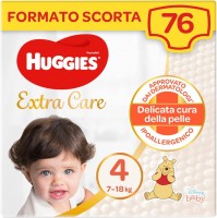 Фото - Подгузники Huggies Extra Care 4 / 76 pcs 