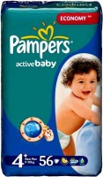 Фото - Подгузники Pampers Active Baby 4 Plus / 56 pcs 