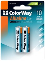 Фото - Аккумулятор / батарейка ColorWay Alkaline Power  2xAA