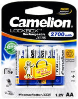 Аккумулятор / батарейка Camelion Lockbox 4xAA 2700 mAh 