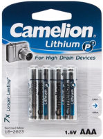 Аккумулятор / батарейка Camelion Lithium  4xAAA