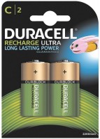 Фото - Аккумулятор / батарейка Duracell 2xC 2200 mAh 