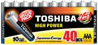Фото - Аккумулятор / батарейка Toshiba High Power  40xAAA