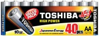 Фото - Аккумулятор / батарейка Toshiba High Power  40xAA