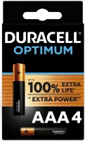 Аккумулятор / батарейка Duracell Optimum  4xAAA
