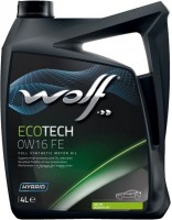 Фото - Моторное масло WOLF Ecotech 0W-16 FE 4 л