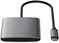 Картридер / USB-хаб Satechi Aluminum Type-C 4-Port Hub 