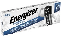 Фото - Аккумулятор / батарейка Energizer Ultimate  10xAA