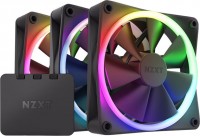 Фото - Система охлаждения NZXT F120 RGB Triple Pack Black 