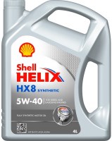 Фото - Моторное масло Shell Helix HX8 Synthetic 5W-40 5 л