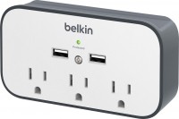 Фото - Сетевой фильтр / удлинитель Belkin BSV300ttCW 