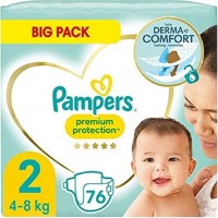 Фото - Подгузники Pampers Premium Protection 2 / 76 pcs 