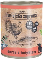 Фото - Корм для собак Wiejska Zagroda Canned Adult Cod with Turkey 